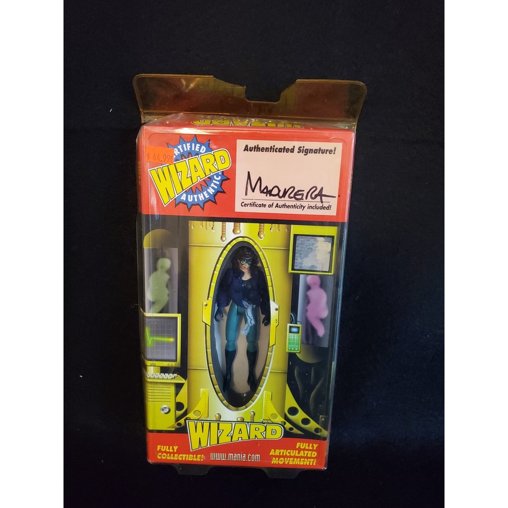 Wizard Kitty Pryde Signed Joe Madureira Action Figure Marvel COA Sealed